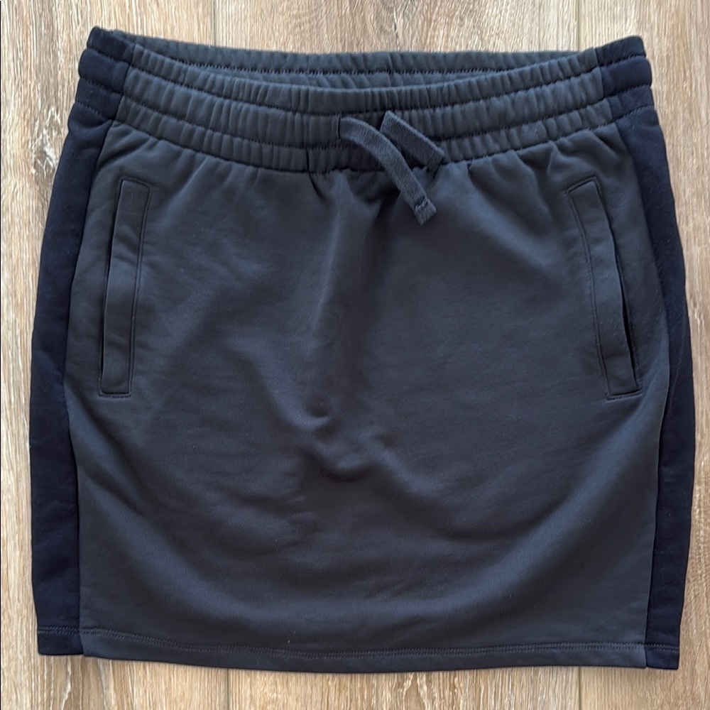 IRO Black Mini Skirt with Drawstring Waist